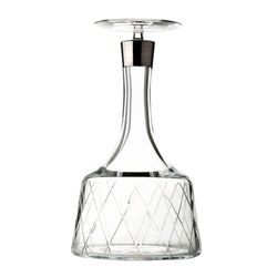 Ασημένιο μπουκάλι κρασιού Biarritz Crystal, Ø15,6x28,7cm