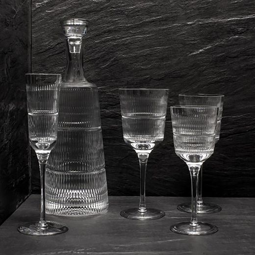 Vendôme Crystal Wine Bottle, Ø11.8x33.5cm