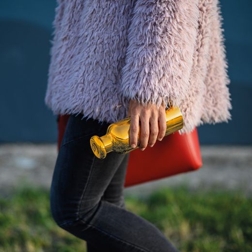 Bouteille isotherme 500Cc Energy ON THE GO Or, Ø8x22cm