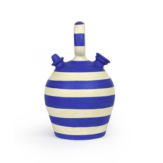 Witte Klei Kan, 23x23x38 cm