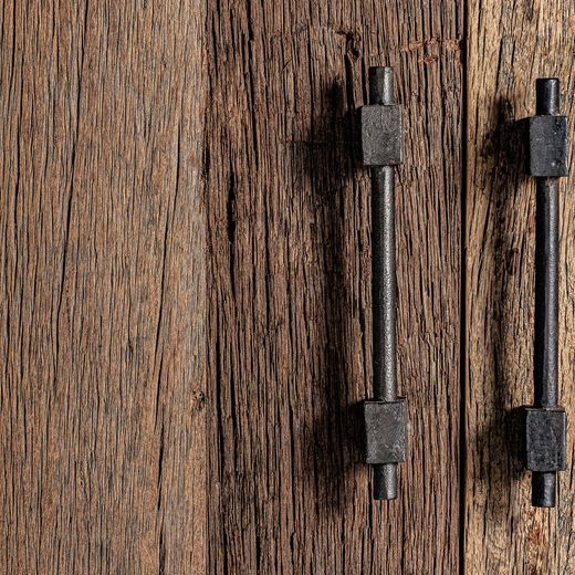 Carrik buffet made of reclaimed wood in natural, 180 x 45 x 88 cm