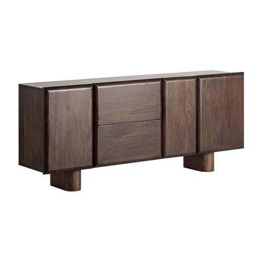 Craigh Brown Mango Wood Buffet, 180 x 40 x 77 cm
