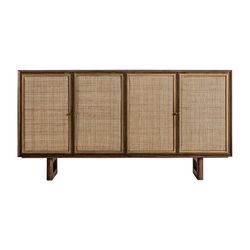 Gondorf buffet in natural mango wood, 160 x 40 x 84 cm