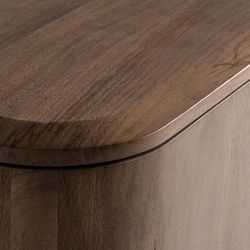 Buffet Laugna em madeira de mangueira natural, 180 x 40 x 81 cm