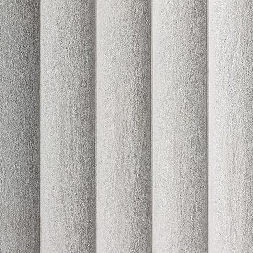 Mulcey Zement-Buffet in Weiß, 180 x 40 x 77 cm