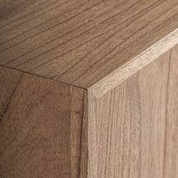 Nyry Mindi wood buffet in natural, 130 x 42 x 82 cm