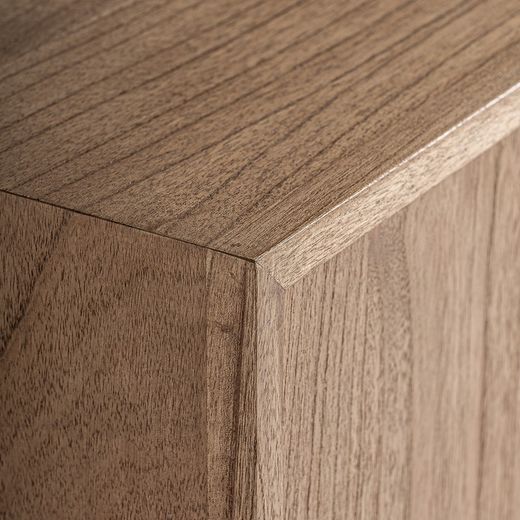 Nyry Mindi wood buffet in natural, 130 x 42 x 82 cm