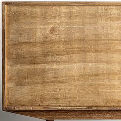 Mindi wood sideboard in natural, 150 x 47 x 82 cm | Nyry