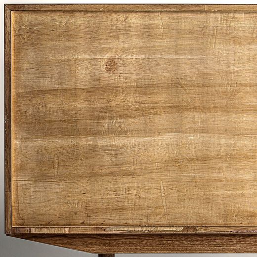 Mindi wood sideboard in natural, 150 x 47 x 82 cm | Nyry