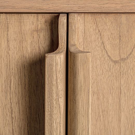 Nyry Mindi wood buffet in natural, 200 x 43 x 83 cm