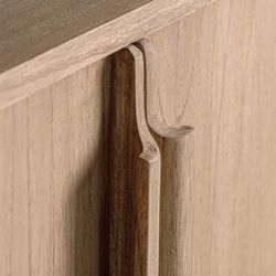 Nyry Mindi wood buffet in natural, 200 x 43 x 83 cm