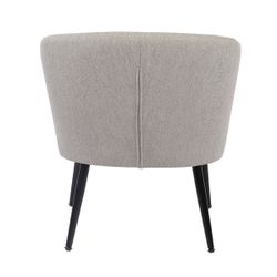 Butaca de tejido en gris, 66 x 64 x 70 cm | Melrose