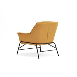 Mustard fabric armchair, 88 x 84 x 87 cm | Sadira
