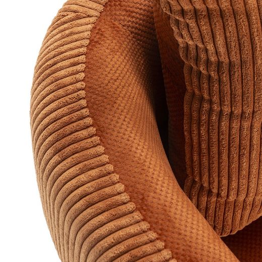 Fabric armchair in tile, 70 x 61 x 72.5 cm | Aruni