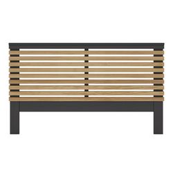 Kopfteil aus Kiefernholz in Bocamina und Natur, 146 x 5 x 100 cm | lavis