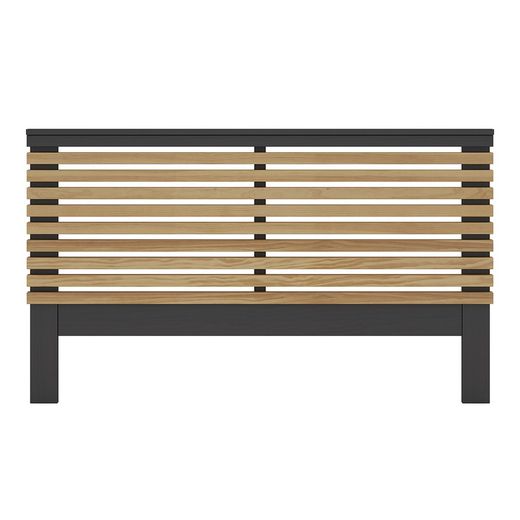 Kopfteil aus Kiefernholz in Bocamina und Natur, 146 x 5 x 100 cm | lavis