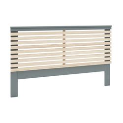 Hoofdbord van grenenhout in groen en naturel, 146 x 5 x 100 cm | Pisco