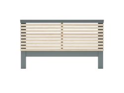 Hoofdbord van grenenhout in groen en naturel, 146 x 5 x 100 cm | Pisco