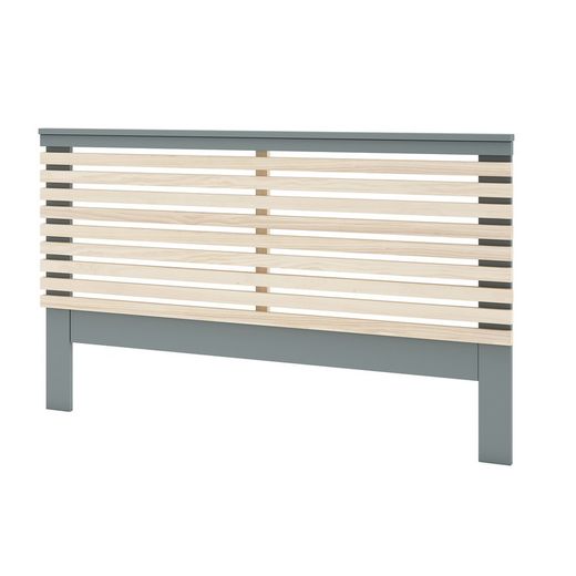 Kopfteil aus Kiefernholz in Grün und Natur, 163 x 5 x 100 cm | Stephanie