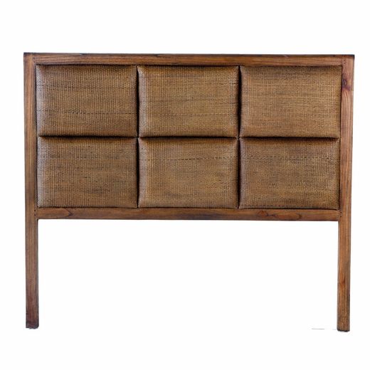 Rattan headboard, 162x9x137 cm