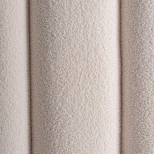 Cabecero de tejido de poliéster en crema , 323 x 17,5 x 115 cm | Mier