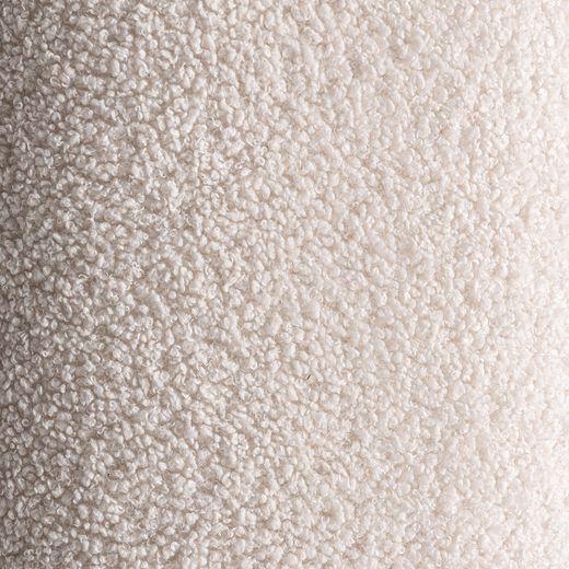 Cabecero de tejido de poliéster en crema , 323 x 17,5 x 115 cm | Mier