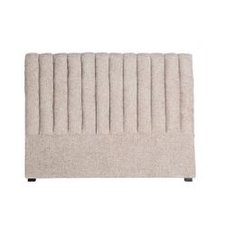 Cabezal de algodón en gris , 160 x 9 x 122 cm | Gilley