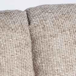 Cabezal de algodón en gris , 160 x 9 x 122 cm | Gilley