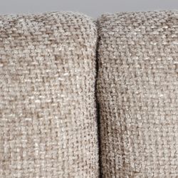 Cabezal de algodón en gris , 160 x 9 x 122 cm | Gilley