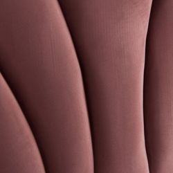 Cabezal terciopelo rosa 160×9×130 cm | Ossera