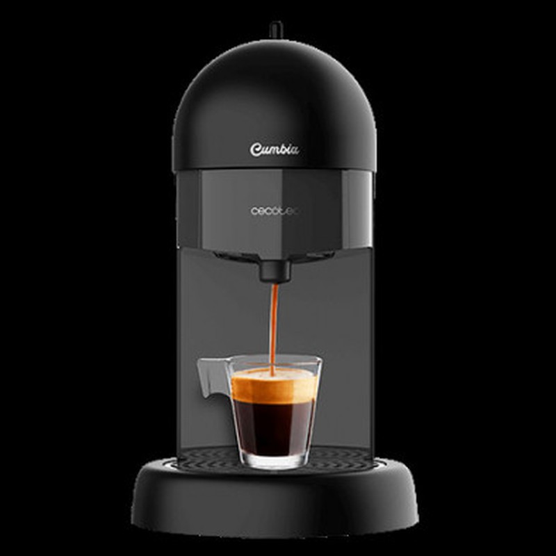 Cafetera espresso Cumbia Capricciosa Negro Cecotec, 28x14x26 cm — Qechic