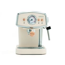 Vit halvautomatisk espressobryggare, 26,9 x 22,6 x 28,6 cm | kai