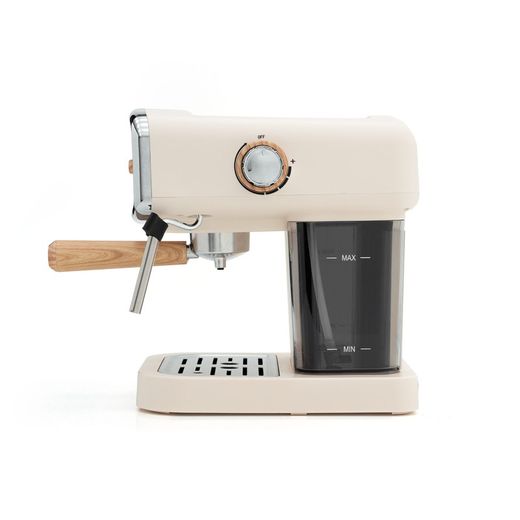 Vit halvautomatisk espressobryggare, 26,9 x 22,6 x 28,6 cm | kai