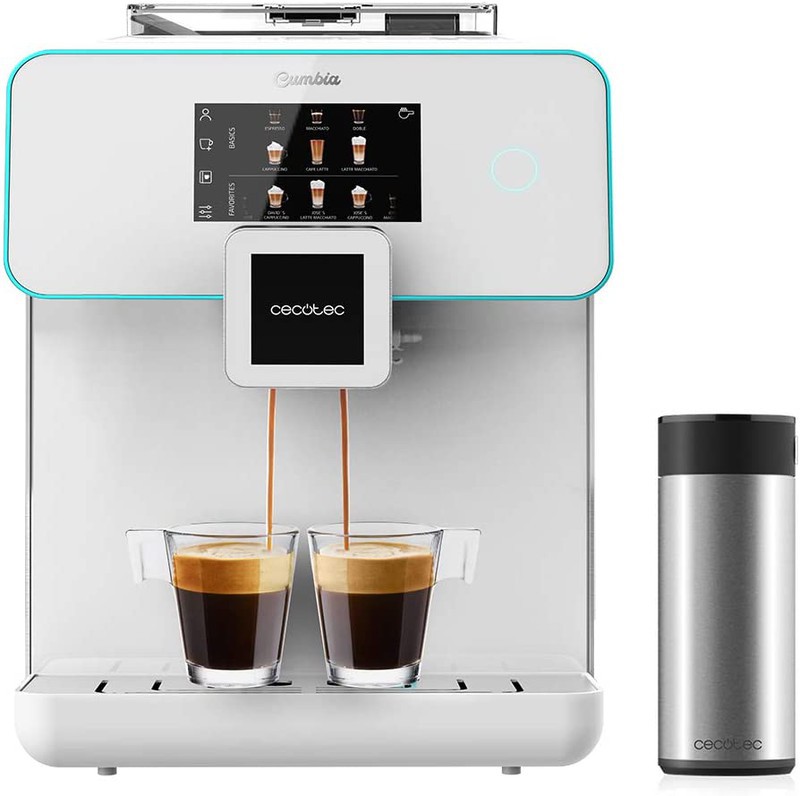 Cumbia Power Matic-ccino 9000 Mega-automatic Coffee Machine Bianca Series  Cecotec