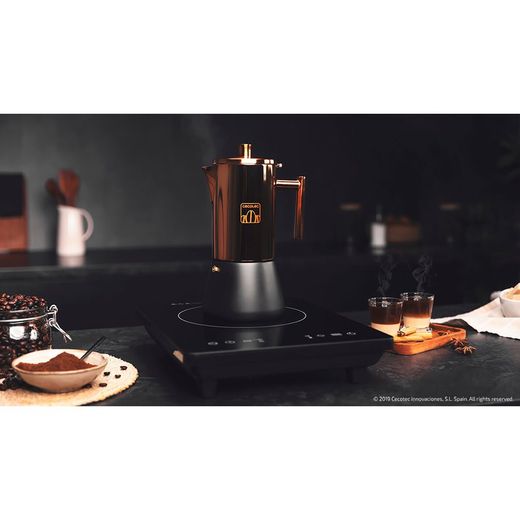 Cumbia Moking 200 Cecotec moka kaffebryggare i rostfritt stål