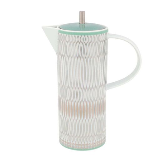 Cafetera porcelana Venezia, 17,3x8,7x24,6 cm