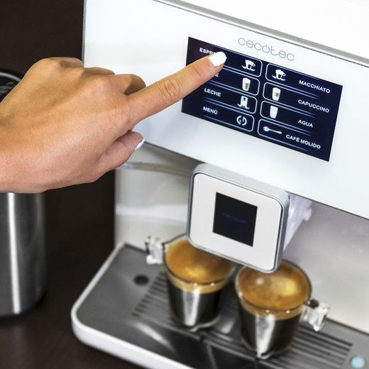 Máquina de café Power Matic-Ccino 8000 Touch Série branca