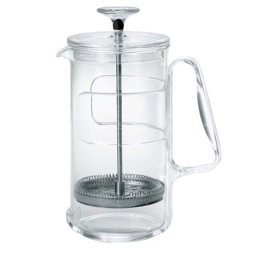 French Press Coffee Maker, 8 Cups, In Fusion GOCCE Black, 16x11x23cm