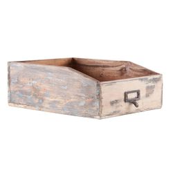 Caja Archivador de Madera Mahogani 25x34x12 cm