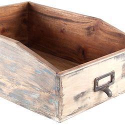 Caja Archivador de Madera Mahogani 25x34x12 cm