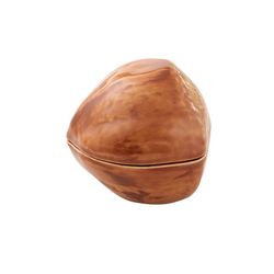 Scatola in terracotta nocciola, 11,3 x 10,7 x 10,5 cm | Noci