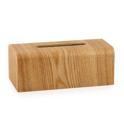 Scatola per fazzoletti di salice naturale, 26 x 12,5 x 10 cm