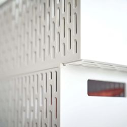 Boîte à légumes vierge en ABS, 15,3 x 32 x 12,2 cm | La tour