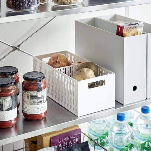 Boîte à légumes vierge en ABS, 15,3 x 32 x 12,2 cm | La tour