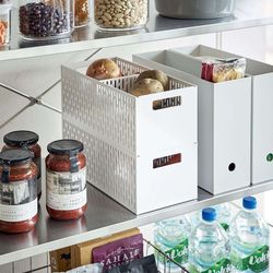 Boîte à légumes vierge en ABS, 15,3 x 32 x 12,2 cm | La tour