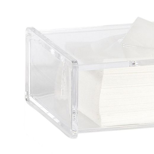 Transparante tissuedoos, 26X13X7cm