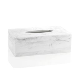 Scatola in tessuto effetto marmo