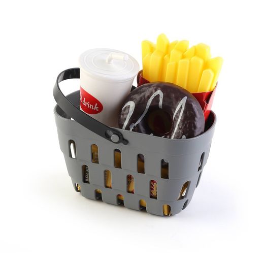 Rødt kasseapparat i polyethylen, 25x11x16 cm | kasseapparat