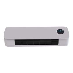 Κεραμικό Επιτοίχιο Θερμοσίφωνο Split Dual Ultraslim 2000W with Control 59x14x22 cm