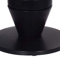 Ταλαντωτικό κεραμικό θερμαντήρα Tower Swing Μαύρο 2000W με χειριστήριο 12x12x53 cm